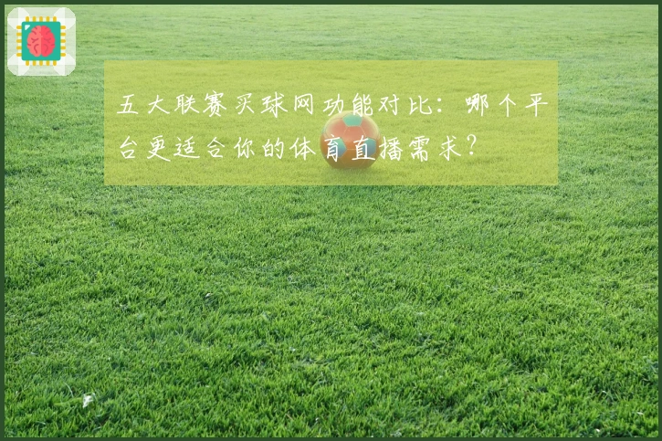 五大联赛买球网功能对比：哪个平台更适合你的体育直播需求？